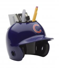 Chicago Cubs Mini Batting Helmet Desk Caddy