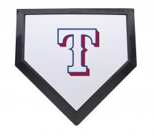 Texas Rangers Mini Home Plates by Schutt