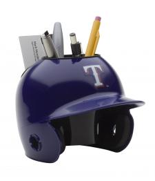 Texas Rangers Mini Batting Helmet Desk Caddy