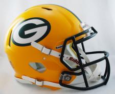 Green Bay Packers Helmet Riddell Speed 1980-Current