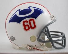 New England (Boston) Patriots 1960 Throwback Z3B Replica Mini Helmet