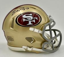 Brock Purdy Signed Mini Helmet