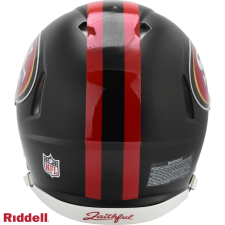 49ers Rivalries Authentic Helmet Back