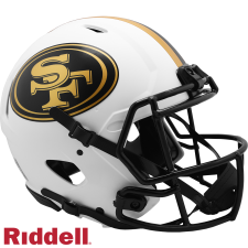 Lunar Authentic Speed Helmets 49ERS