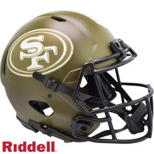49ers Salute to Service Authentic Speed Helmets