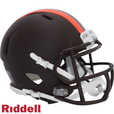 Browns 2025 On-Field Alternate Mini Speed Helmets