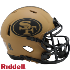 49ers Salute to Service Mini Helmet