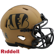 bengals Salute to Service Mini Helmet