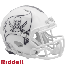 Buccaneers Salute to Service Helmet - Mini white