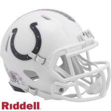 Colts Salute to Service Helmet - Mini white