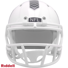 NFL Shield Salute to Service Helmet - Mini white