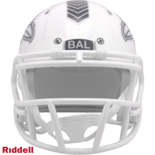 Ravens Salute to Service Helmet - Mini white