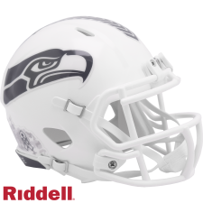 Seahawks Salute to Service Helmet - Mini white