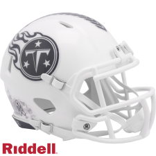 Titans Salute to Service Helmet - Mini white