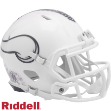 Vikings Salute to Service Helmet - Mini white