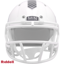 Vikings Salute to Service Helmet - Mini white