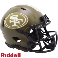 49ers Salute to Service Mini Speed Helmets