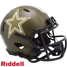 Cowboys Salute to Service Mini Speed Helmets