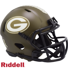Packers Salute to Service Mini Speed Helmets