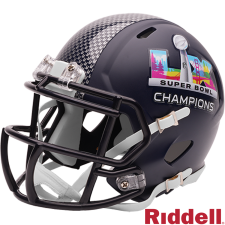 Seahawks Super Bowl 60 Champions Helmet - Mini Speed