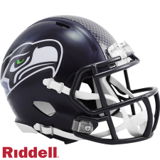 Seahawks Super Bowl 60 Champions Helmet - Mini Speed
