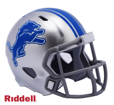 Detroit Lions Speed Pocket Pro Helmet by Riddell