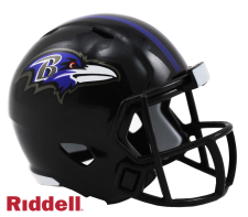 Baltimore Ravens Pocket Pro Helmet by Riddell