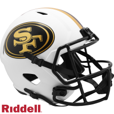 49ers Lunar Replica Speed Helmets