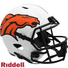 Broncos Lunar Replica Speed Helmets