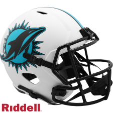 Dolphins Lunar Replica Speed Helmets