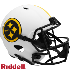 Steelers Lunar Replica Speed Helmets