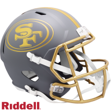 49ers Replica Slate Helmet