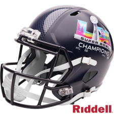 Seahawks Super Bowl 60 Champions Helmet - Replica Speed