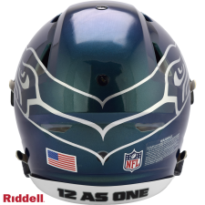 Seahawks Rivalries SpeedFlex Helmet Back