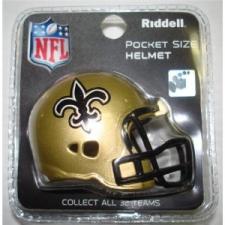 New Orleans Saints Revolution Pocket Pro Helmet by Riddell