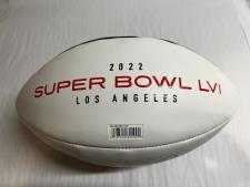 Super Bowl 56 Official White Panel Football