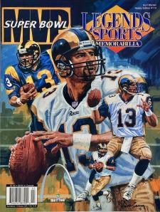 Kurt Warner Super Bowl MVP Legends Magazine #113