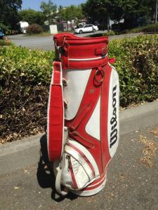 Joe Montana Golf Bag - back